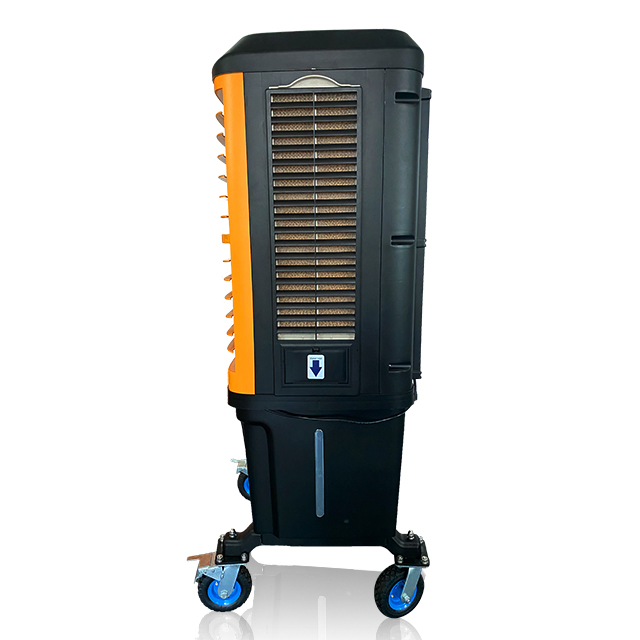 10000m3h Water Cooling Fan Cooling System Rubber Pneumatic Wheel with Brake