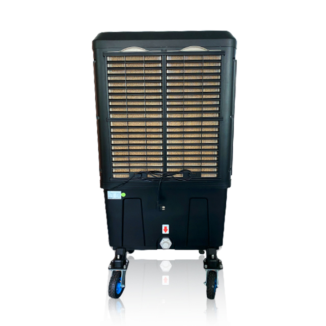 12000m3h Water Cooling Fan Cooling System Rubber Pneumatic Wheel with Brake