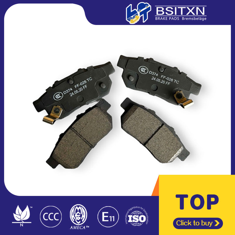 5860095750 An371K Car Parts Disc Auto Rear Brake Pad Ceramic Semimetallic Material for Honda Crx Si