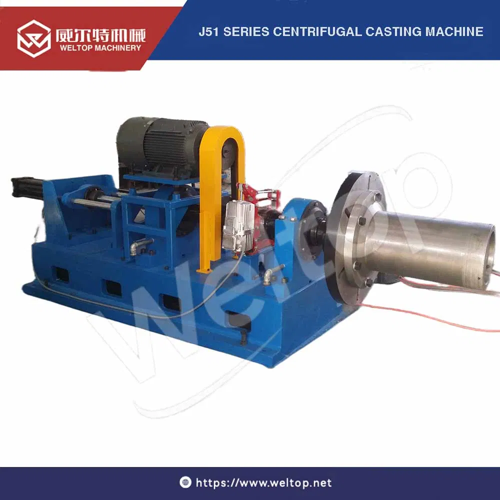 J518 Heavy-Duty Centrifugal Casting System for Steel Mill Rolls, Crusher Liners &amp; Wear Plates