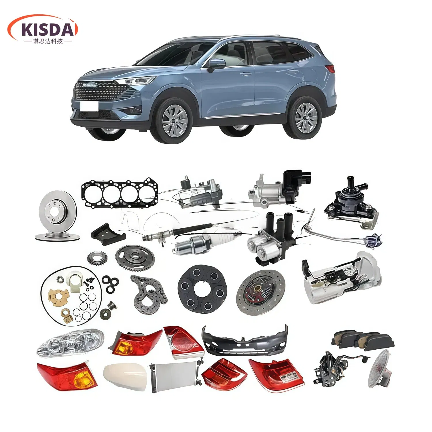 Great Wall Motors Chassis Components OEM Aftermarket for Haval Tank Wey Poer Wingle Shock Absorber Control Arm Bushing Stabilizer Link Brake Pad Suspension Kit