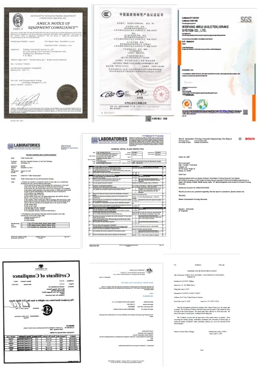 Certification Documents