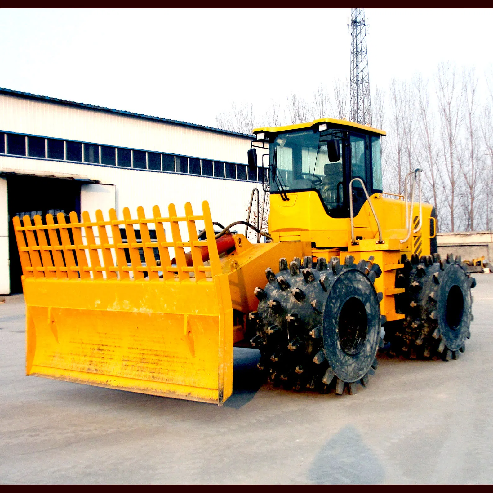 Advanced Waste Compression Solution for Sustainable Landfill Management