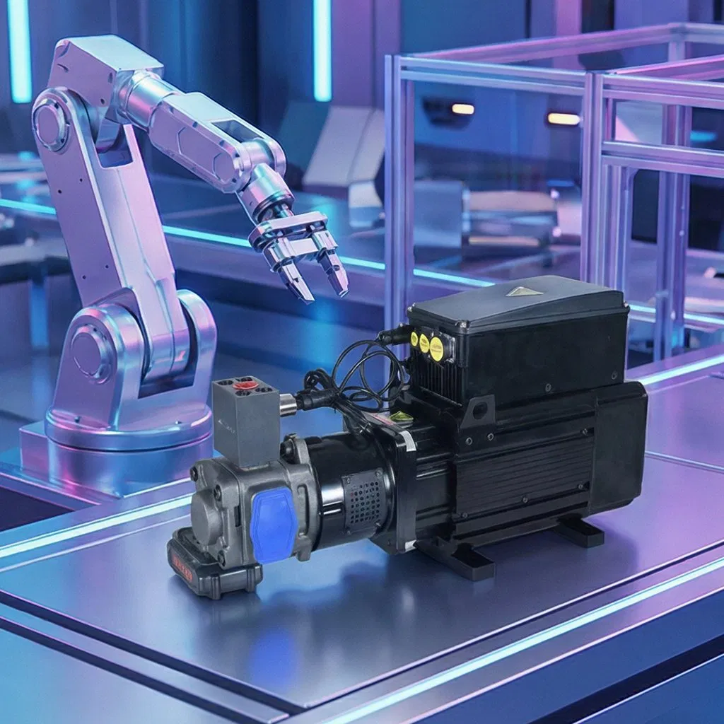 All-in 1 Nvk Intergrated Servo Machine for Imm Servo Solution