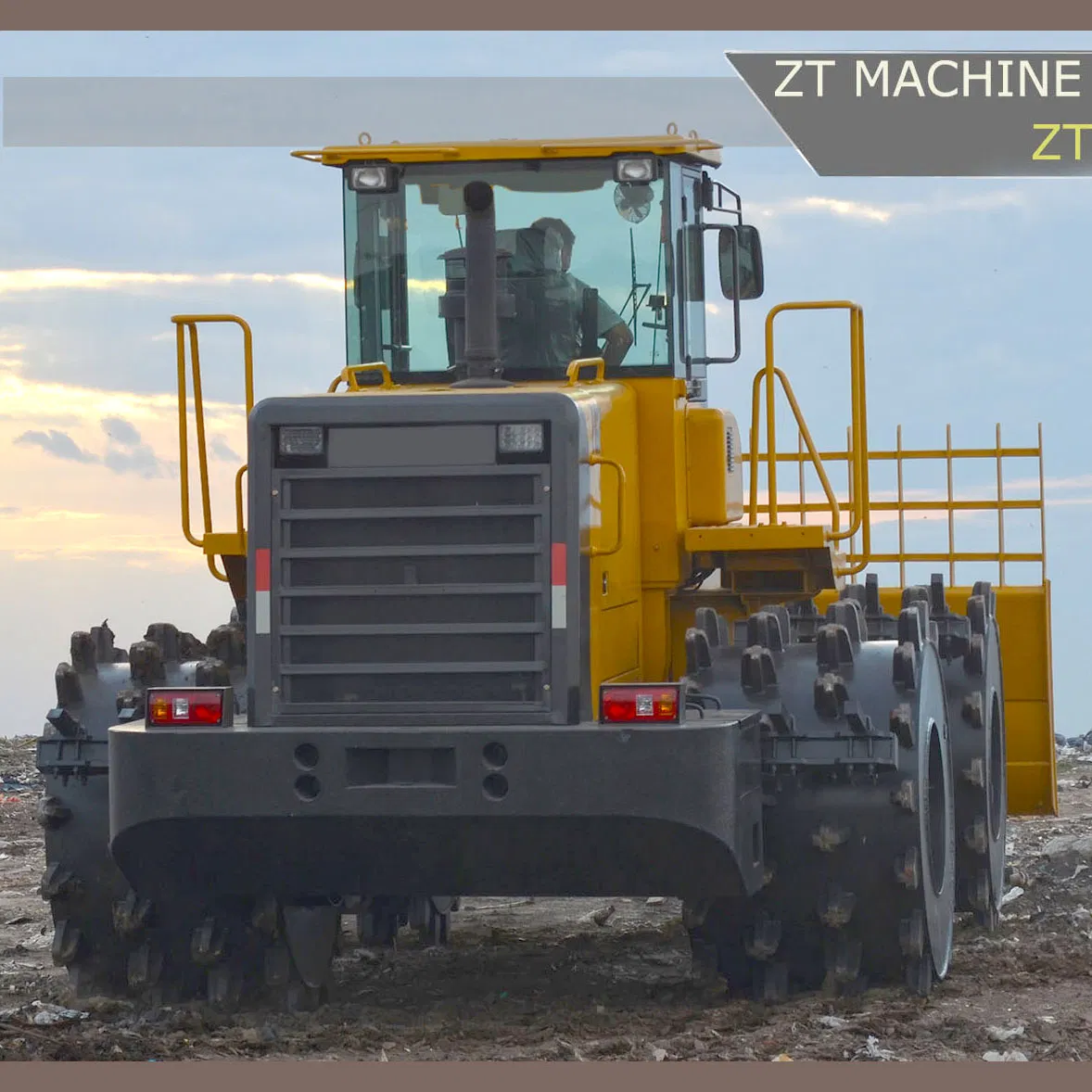 Advanced Waste Compression Solution for Sustainable Landfill Management