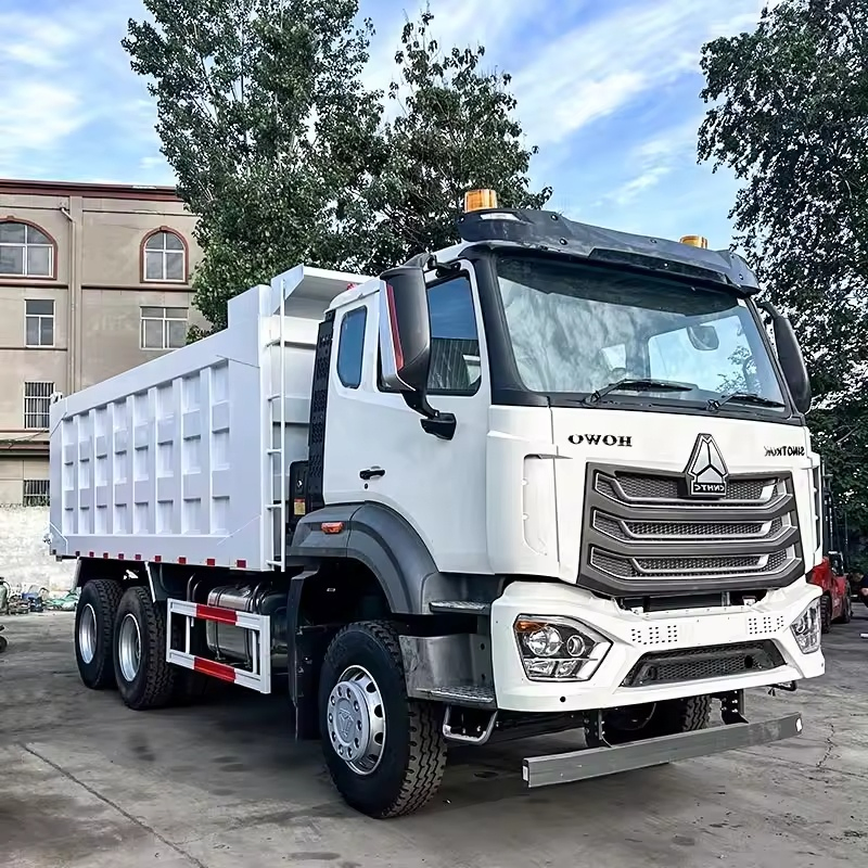 HOWO Tipper Truck Hydraulic Lifting System for Bulk Transport