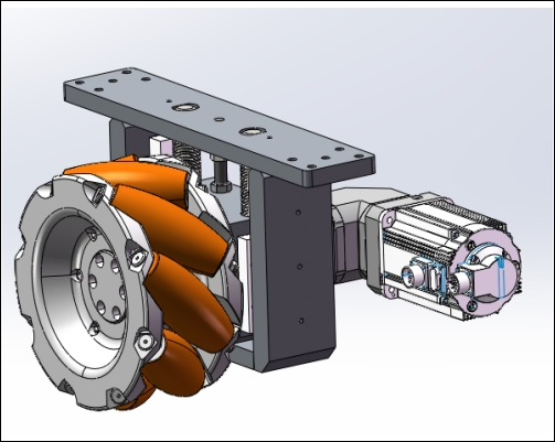 Daao Industrial Robot Mecanum Wheel System