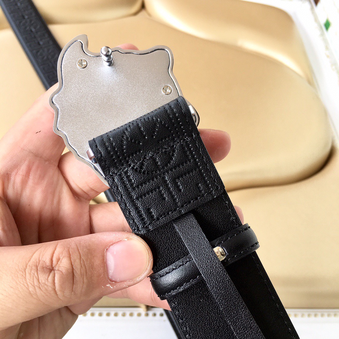 High-Quality replica designer belt 2022 New design genuine cowhide leather belts fake versace belt Suppliers, Factories