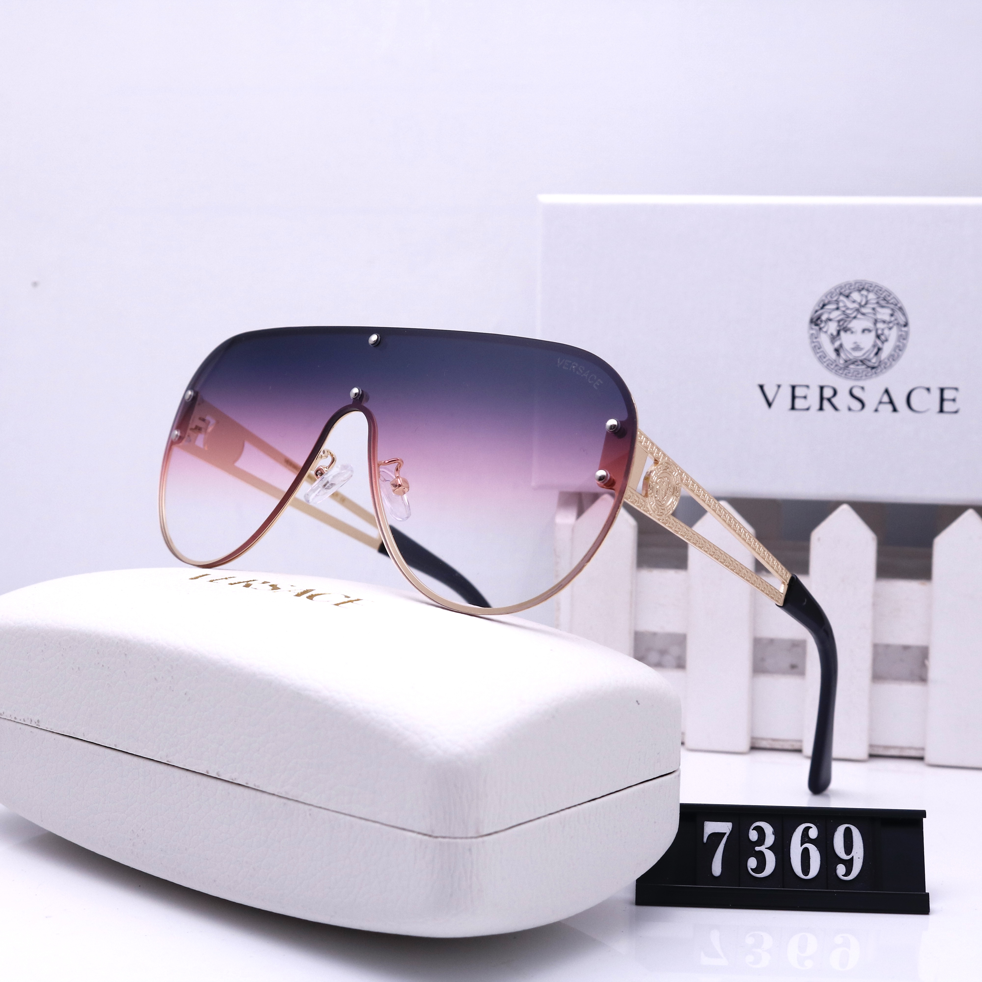 China Vintage Retro Watermark Sun Glasses Square Frame Oversized Men Women Sunglasses Manufacturers, Factory