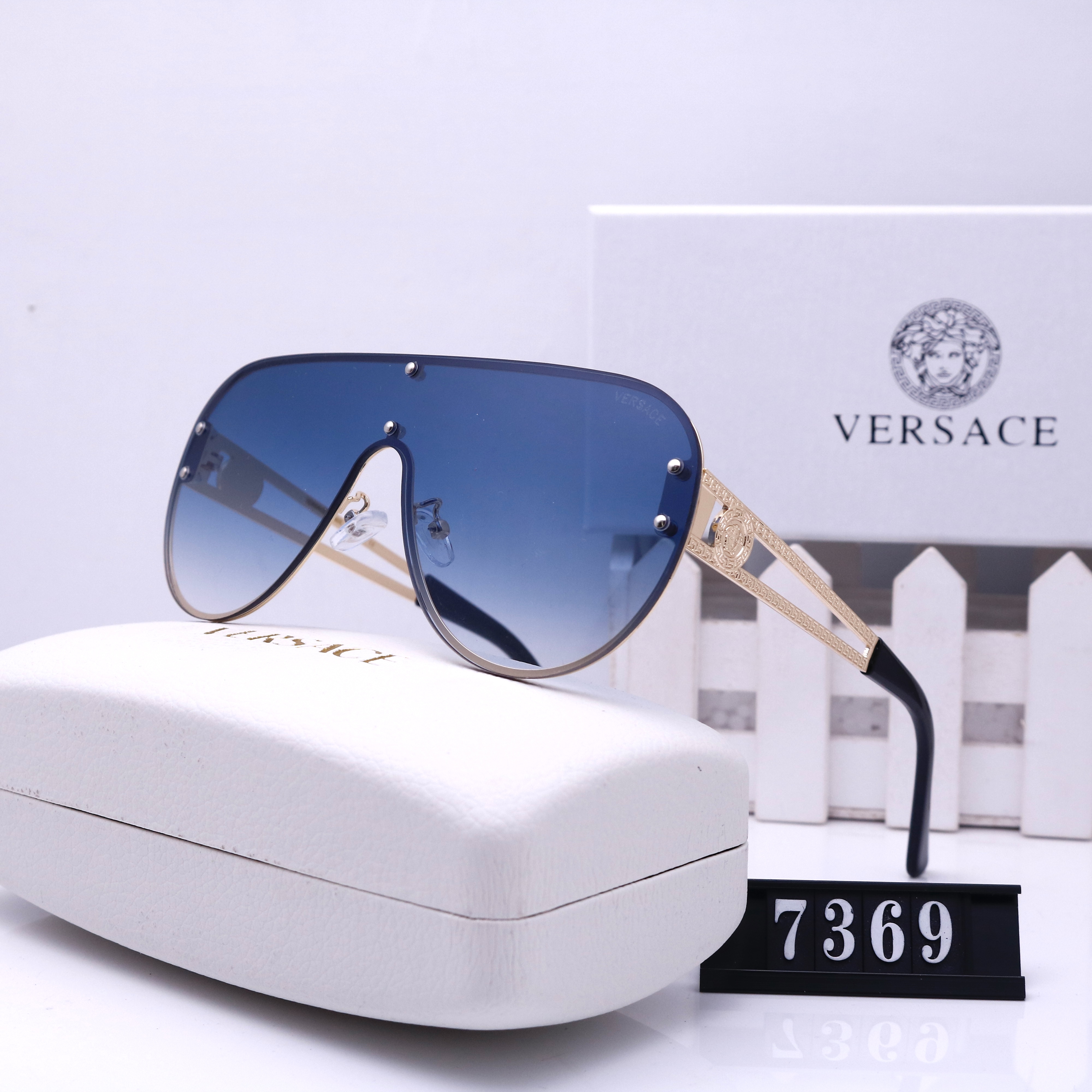 China Vintage Retro Watermark Sun Glasses Square Frame Oversized Men Women Sunglasses Manufacturers, Factory