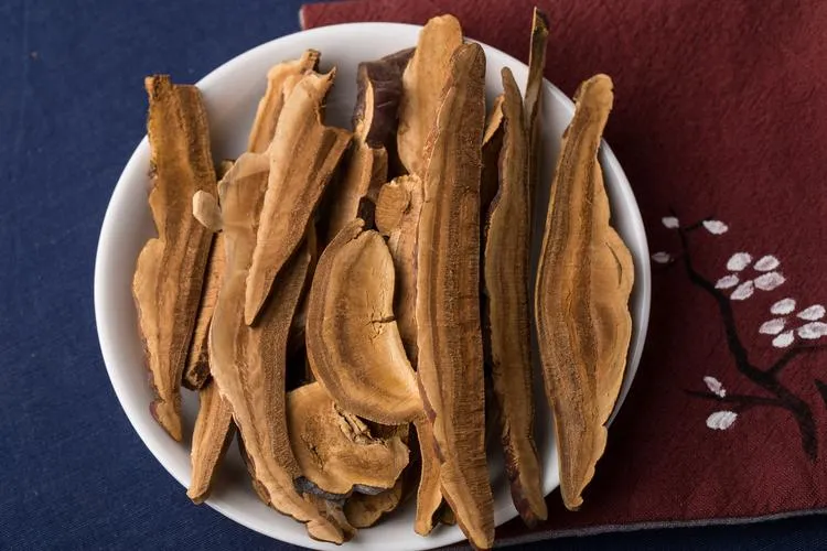 شرائح غانودرما المجففة