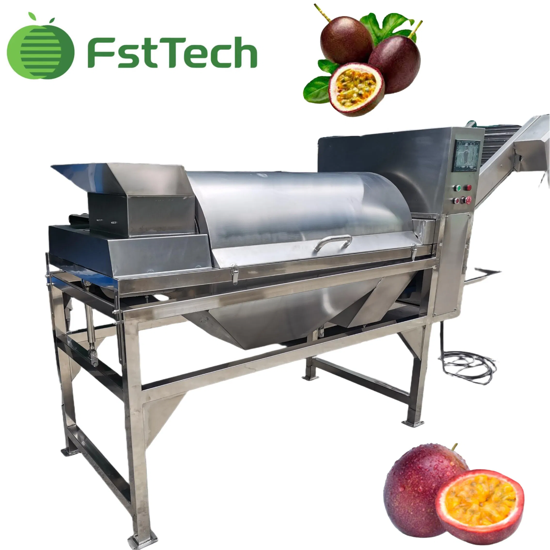 خط معالجة فاكهة العاطفة ذات الجودة العالية للتصدير
