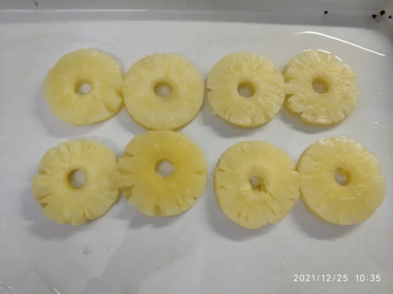 425g فواكه معلبة شرائح أناناس