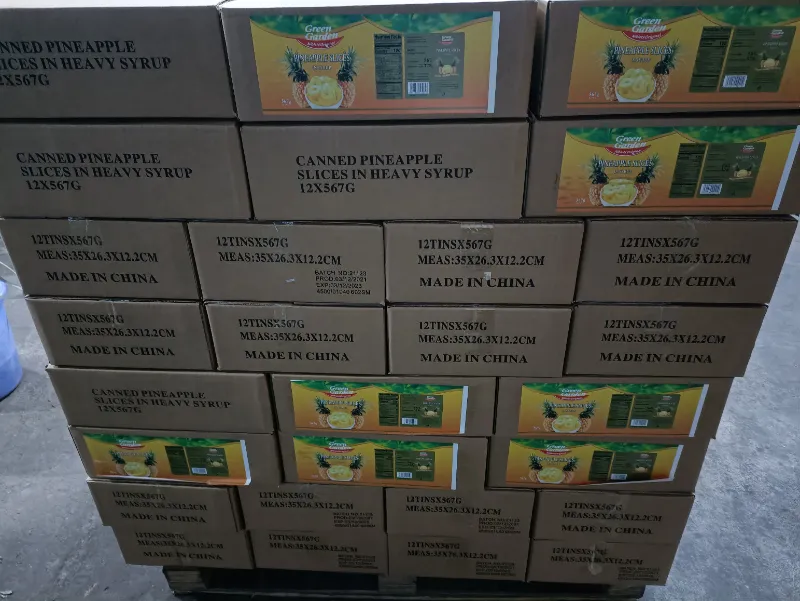 425g فواكه معلبة شرائح أناناس