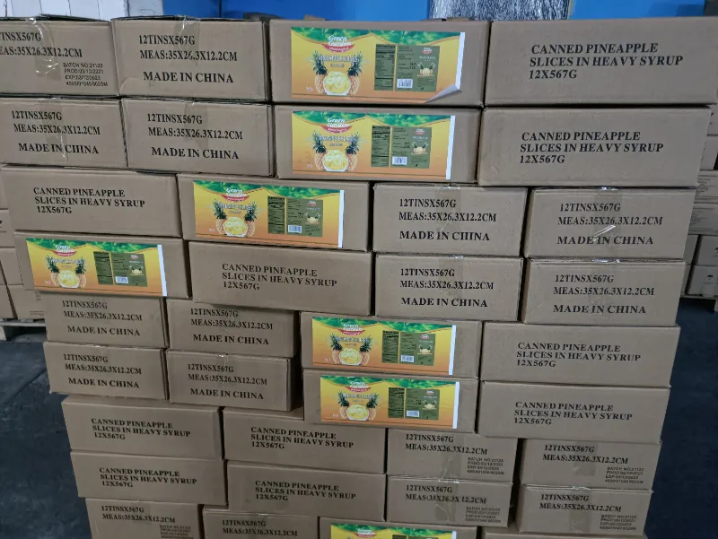 425g فواكه معلبة شرائح أناناس
