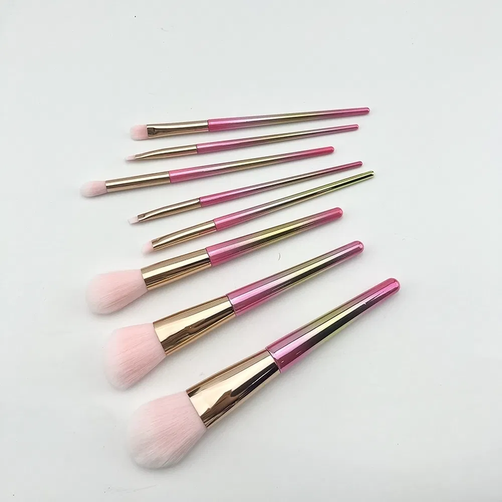 Atacadista de Pincéis de Maquiagem para Cabelo Natural, Pincel de Iluminador sem Queda de Pelos