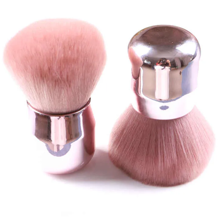 Pincel de Blush Retrátil Profissional de Maquiagem