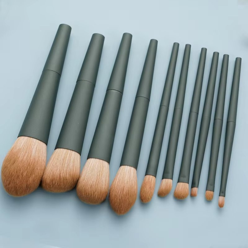 Conjunto de Pincéis Cosméticos Sintéticos Macios para Maquiagem Profissional do Dia a Dia