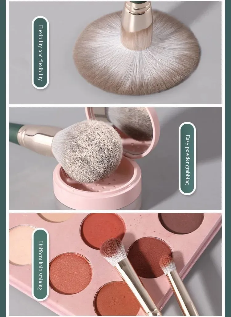 Venda Quente 14 PCS Equipamento de Beleza de Luxo Conjunto de Pincéis de Maquiagem para Cosméticos
