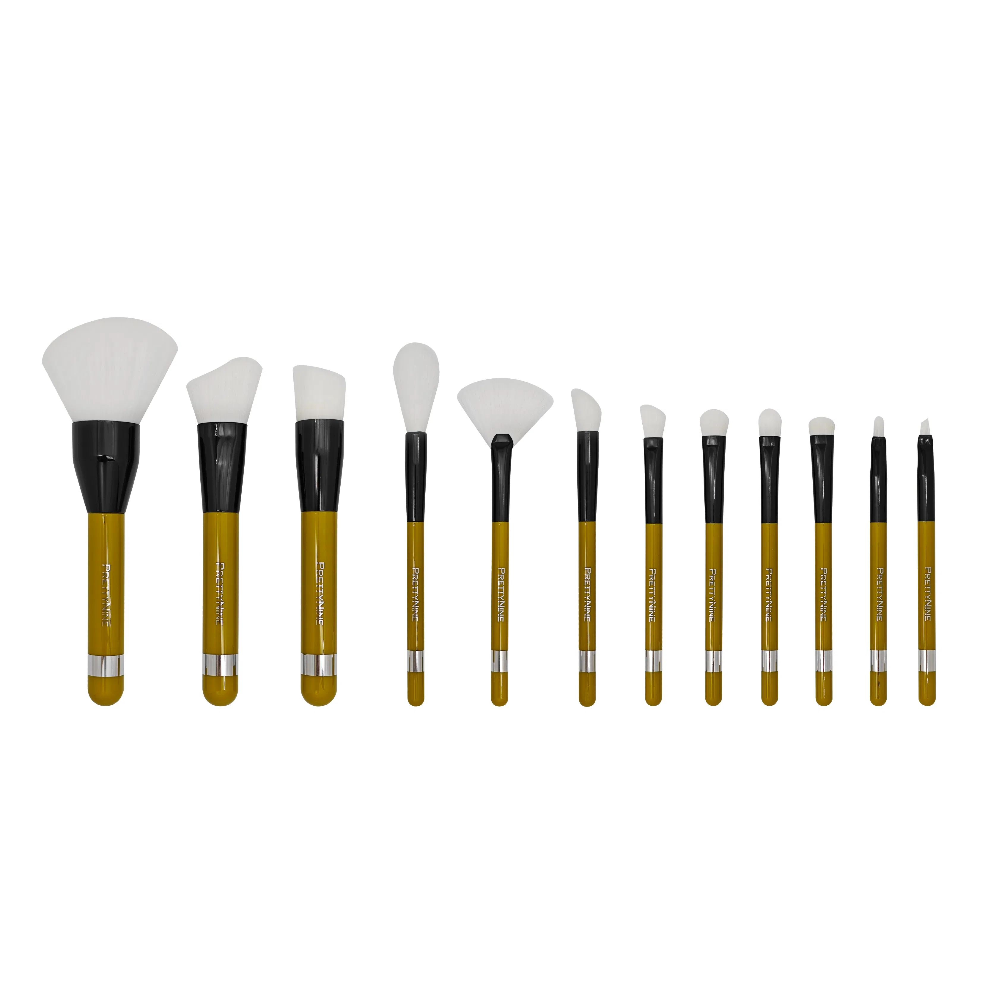 Conjunto de Pincéis de Sombra de Olhos OEM com Logo Personalizado Ferramenta de Maquiagem Profissional Kit por Atacado com Bolsa de Viagem