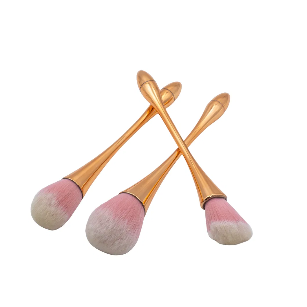 10-Piece Conjunto Completo de Pincéis de Maquiagem Ferramentas de Beleza para Iniciantes: Pincel para Pó Solto, Pincel para Sombra
