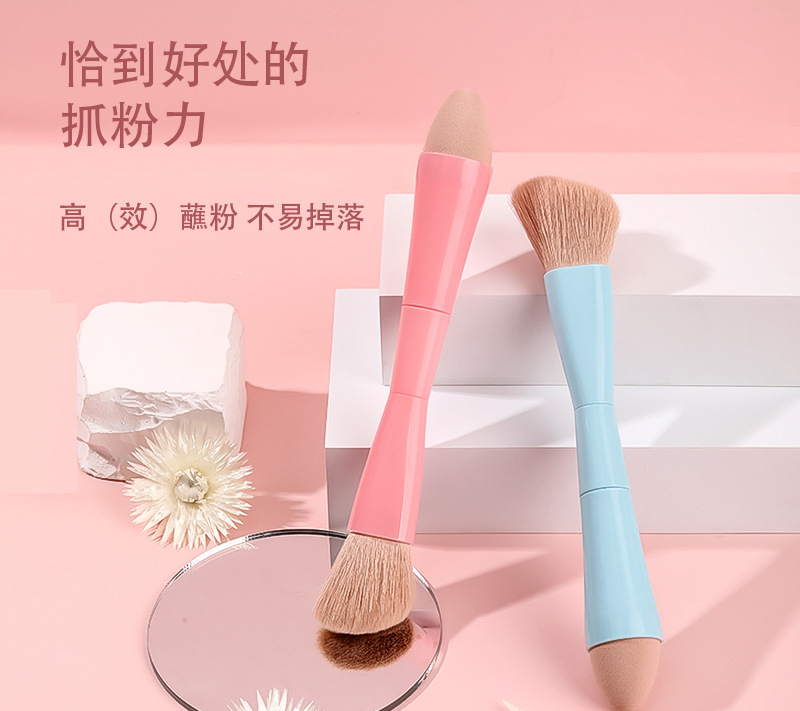 4-in-1 Caneta de Beleza Portátil Multifuncional Corretivo Blush Base Ferramenta de Maquiagem Pincel