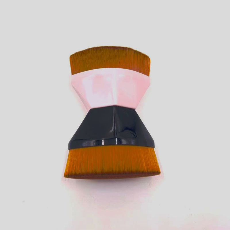 Pincel de Maquiagem para o Rosto Pincel Plano para Blush Líquido e Pó para Misturar Líquido