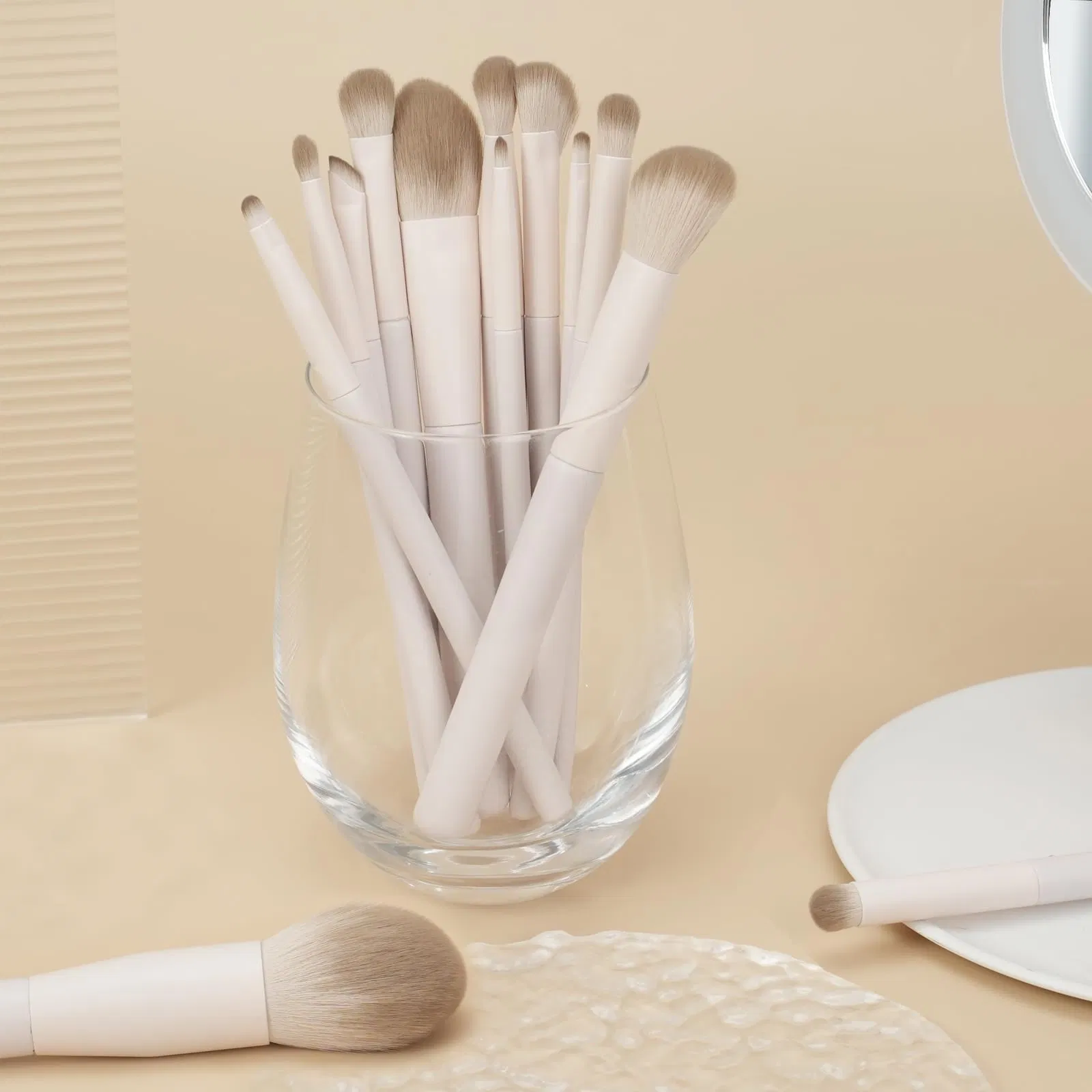 Coleção de Pincéis de Maquiagem de Luxo para Marcas de Beleza Globais