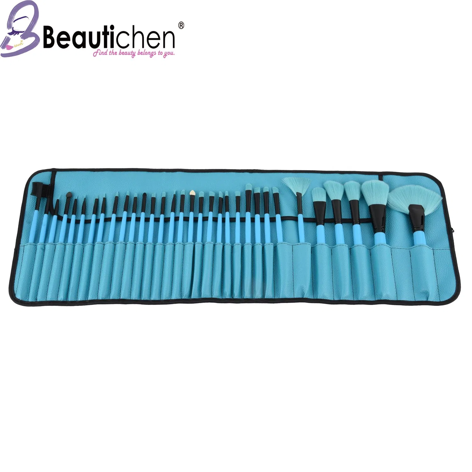 Conjunto de Pincéis de Maquiagem Beautichen com Bolsa Luxo Barato 32 Peças PCS 32PCS Conjuntos de Maquiagem em Cabelo Sintético Conjunto de Pincéis de Maquiagem de Alta Qualidade