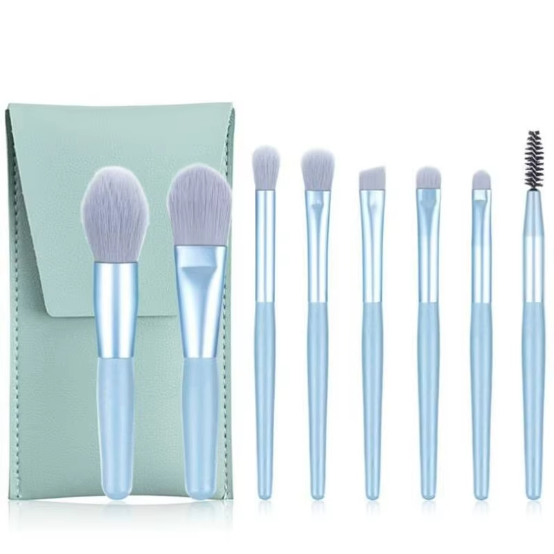 8PCS Quatro Cores Qualidade Profissional 2020 Conjunto de Pincéis de Maquiagem