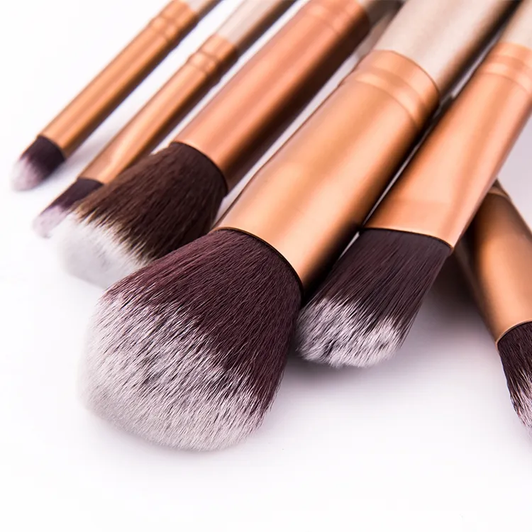 Conjunto de Pincéis de Maquiagem Profissional Multifuncional de Pó de Fundação, Corretivo e Sombra de Olhos de Alta Qualidade e Mais Barato