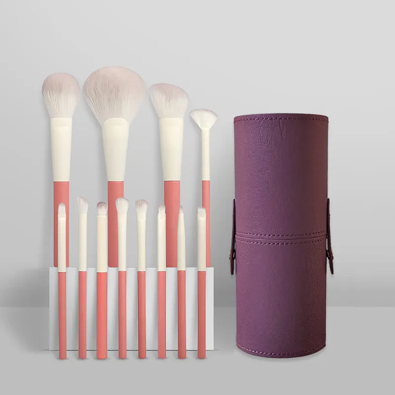 Conjunto de Pincéis de Maquiagem para Olhos 12 Pincel de Sombra de Olho, Corretivo, Pincel para Blush Solto, Pincel Berryberry