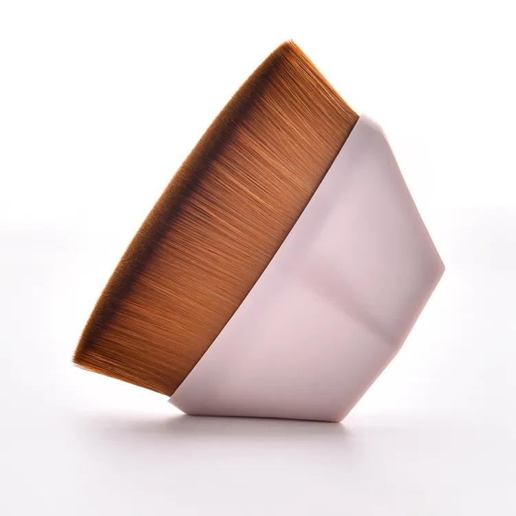 Pincel de Maquiagem Flat Top Kabuki Hexagonal para Blush 2