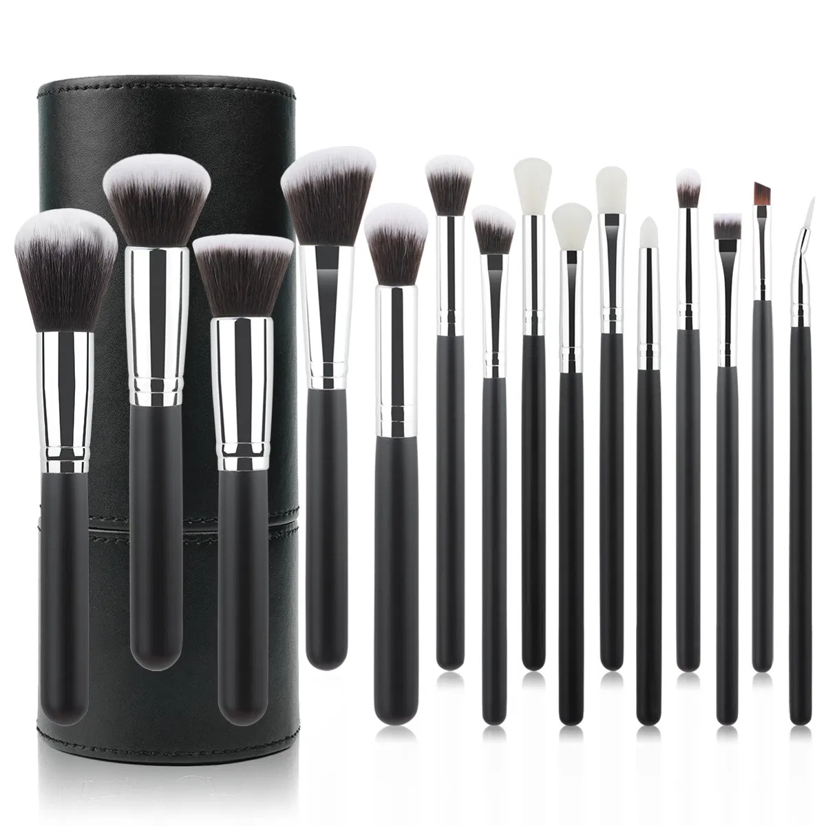 Portable Travel Size Multifunctional Facial Makeup Brush Set