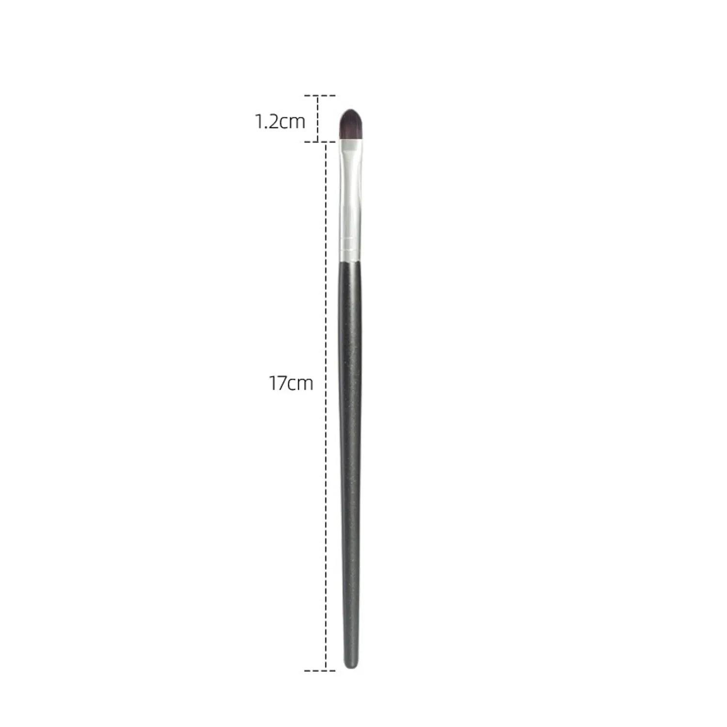 Pincel Angulado para Delineador de Olhos Premium Portátil Pincéis de Sombra de Olho