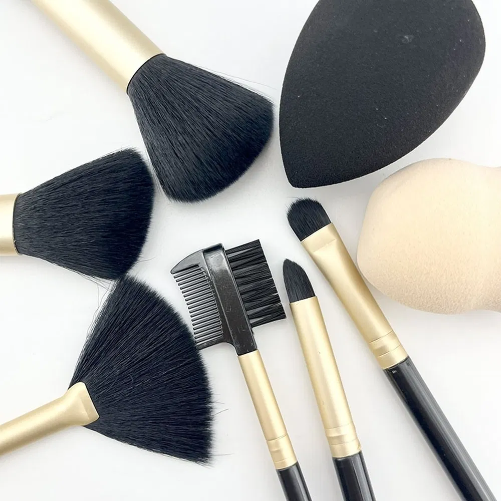Pincel Cosmético Iluminador Atacadista Pincel de Maquiagem Artesanal para Viagem