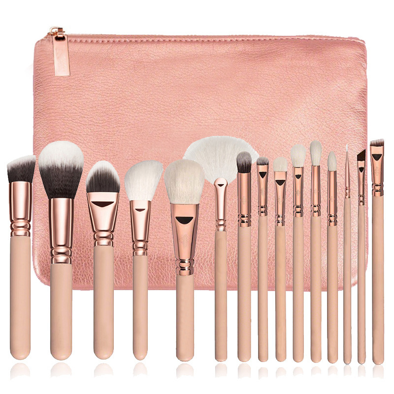 Multi Functional Eye and Face Synthetic Makeup Brush Wholesale Set