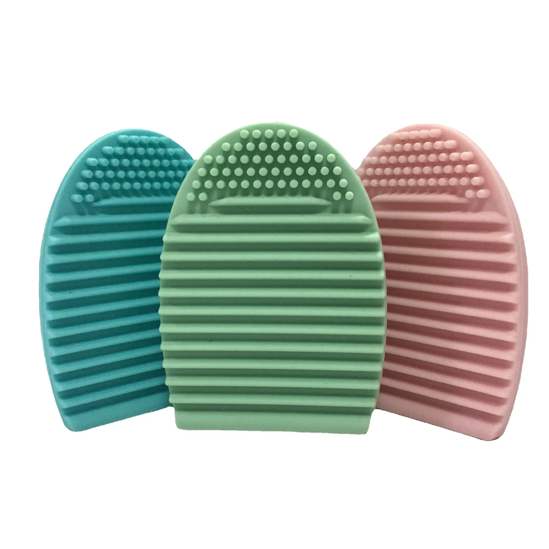 Limpa Pincéis de Maquiagem de Silicone Ovo de Limpeza
