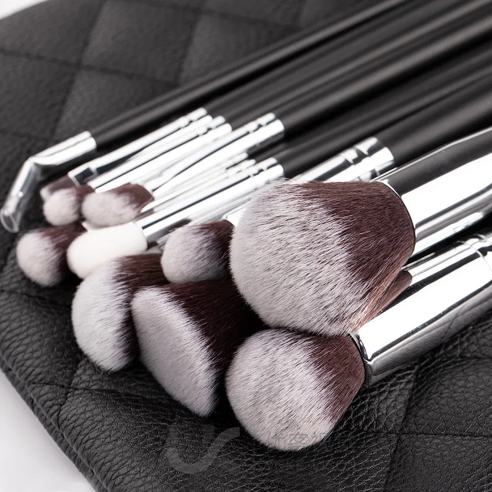 Conjunto de Pincéis de Maquilhagem Facial Multifuncional - Tamanho de Viagem Portátil
