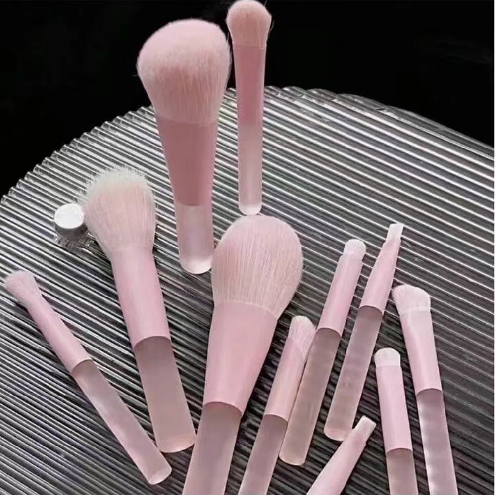 Conjunto de Pincéis de Maquiagem Beautichen 10PCS – Pincéis Cosméticos de Cerdas Sintéticas Macias para Base, Mistura, Sombra, Contorno e Maquiagem Facial