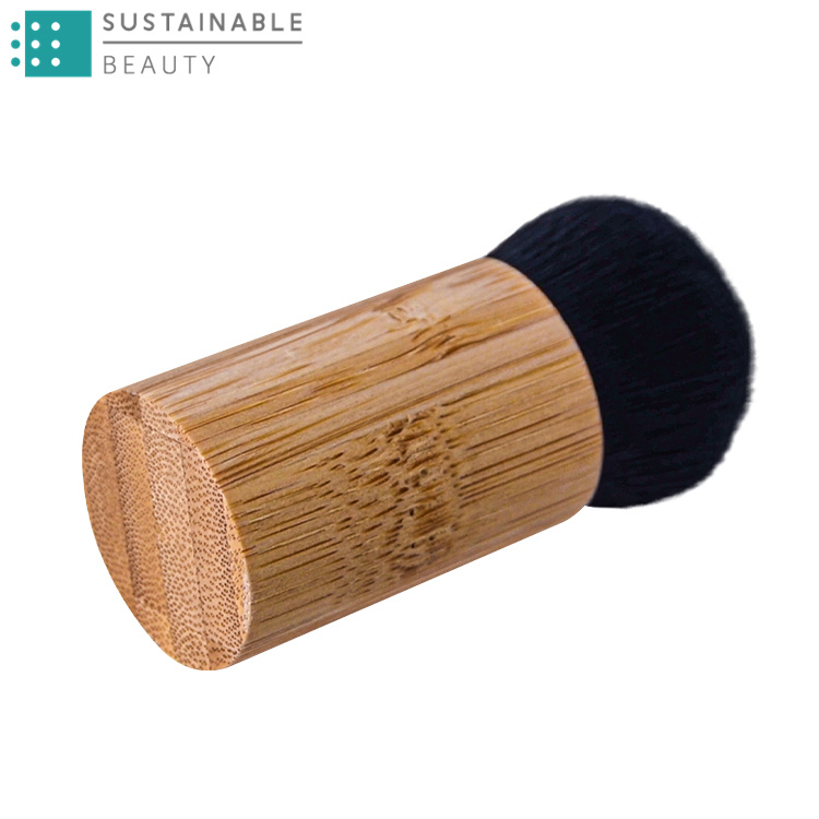 Conjunto de Pincéis de Maquiagem Sintéticos de Cabelo Natural para Olhos Coloridos, Sobrancelhas, Ferramentas de Pó em Granulado Rosa Dourado, Roxo e Preto