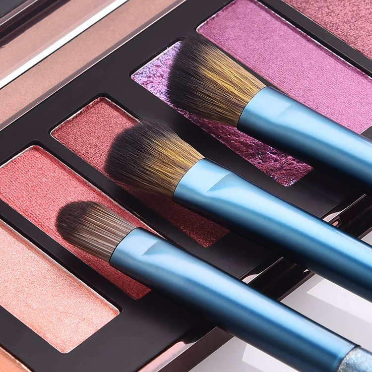 Conjunto de Pincéis de Maquiagem Personalizado de Alta Qualidade para Cosméticos, Contorno em Pó, Base, Sobrancelha e Sombra para Olhos