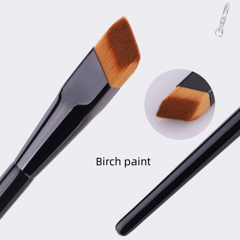 Multifunctional Single Makeup Brushes Vegan Hair Angled Concealer Cosmetic Brush