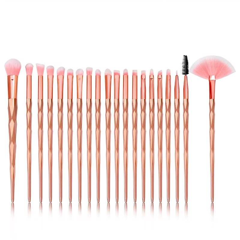 Conjunto de Pincéis de Maquiagem para Olhos com Brilho para Mulheres