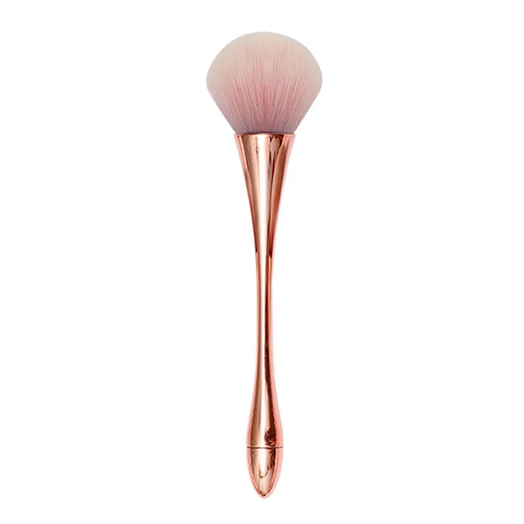 Conjunto de Maquiagem Profissional com Blush e Iluminador em Pó, Pincéis para Misturar, Esfumar e Contornar com Textura Macia e Fluffy