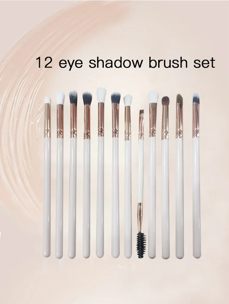Conjunto de Pincéis de Maquiagem 12PCS
