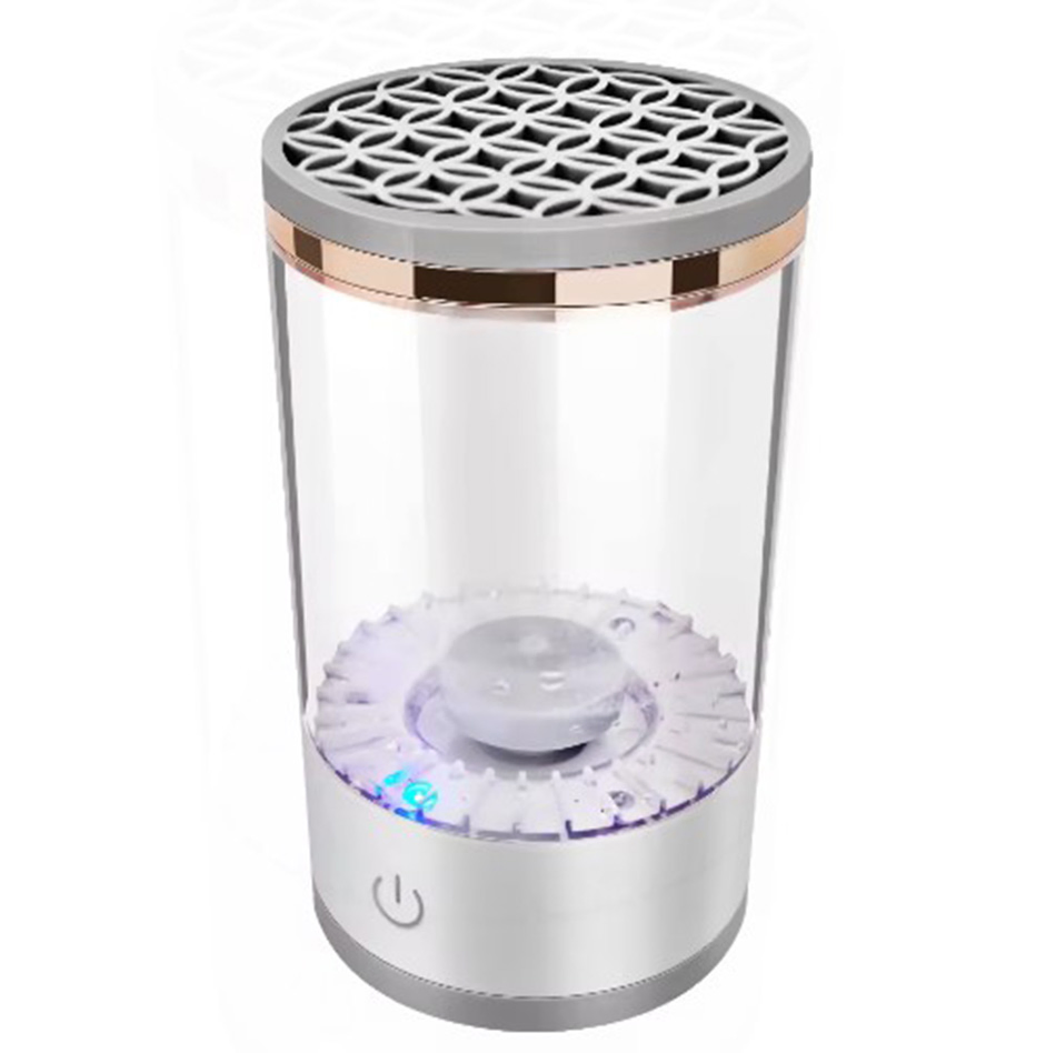 Máquina de Limpeza e Secagem de Pincéis de Maquiagem Elétrica Automática Rotativa USB Mini Portátil
