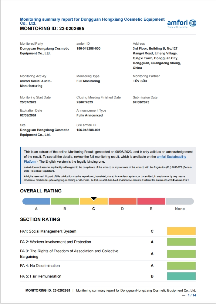 Certificação BSCI