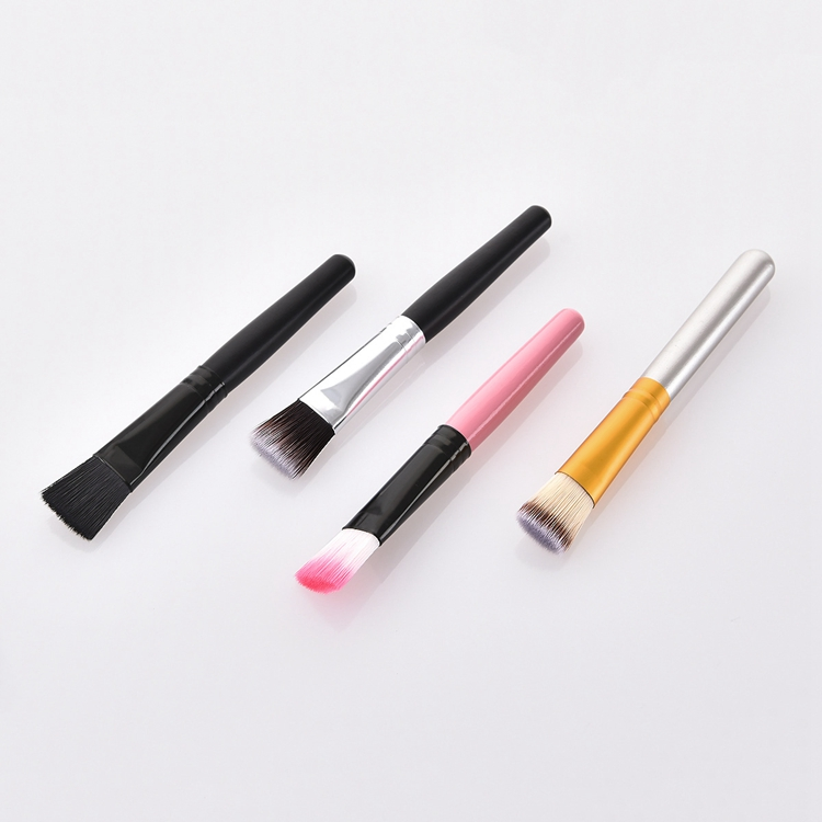 1PCS Pincel de Maquiagem Profissional Power Brush Beauty com Topo Plano para Base, Pincel para Sobrancelha, Mistura de Olhos