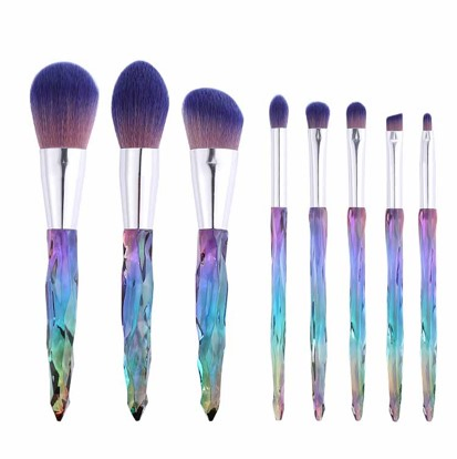 Conjunto de Pincéis de Maquiagem de Luxo Ferramenta de Beleza Base Pó Blush Sombra Corretivo Lábios Olhos